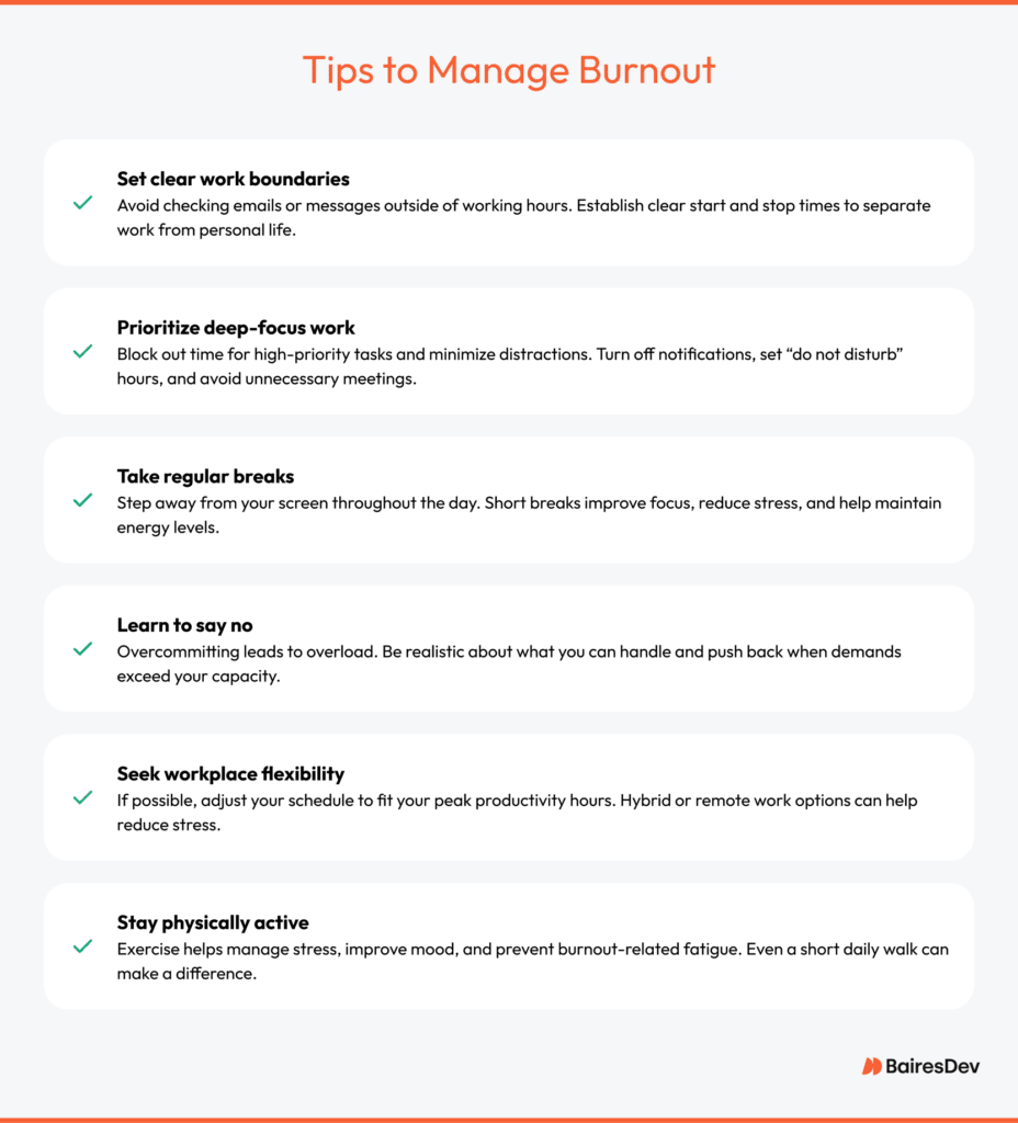 Breaking the Burnout Cycle: Strategies for Tech Leaders to Model ...
