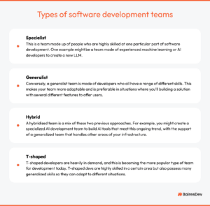 From Plan to Reality: Managing Efficient Software Development Teams