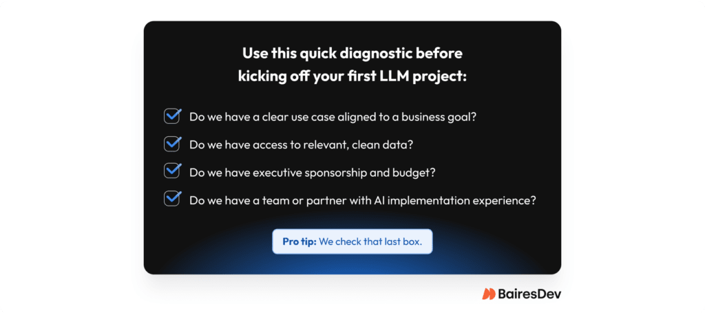 Decision Readiness Checklist
