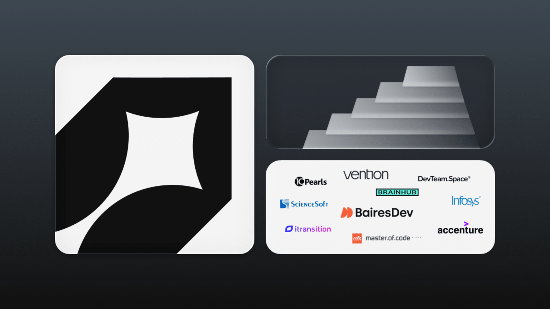 Best AI development companies comparison featuring BairesDev, Accenture, Infosys, Vention, and other leading AI service providers. Best AI development companies comparison featuring BairesDev, Accenture, Infosys, Vention, and other leading AI service providers.