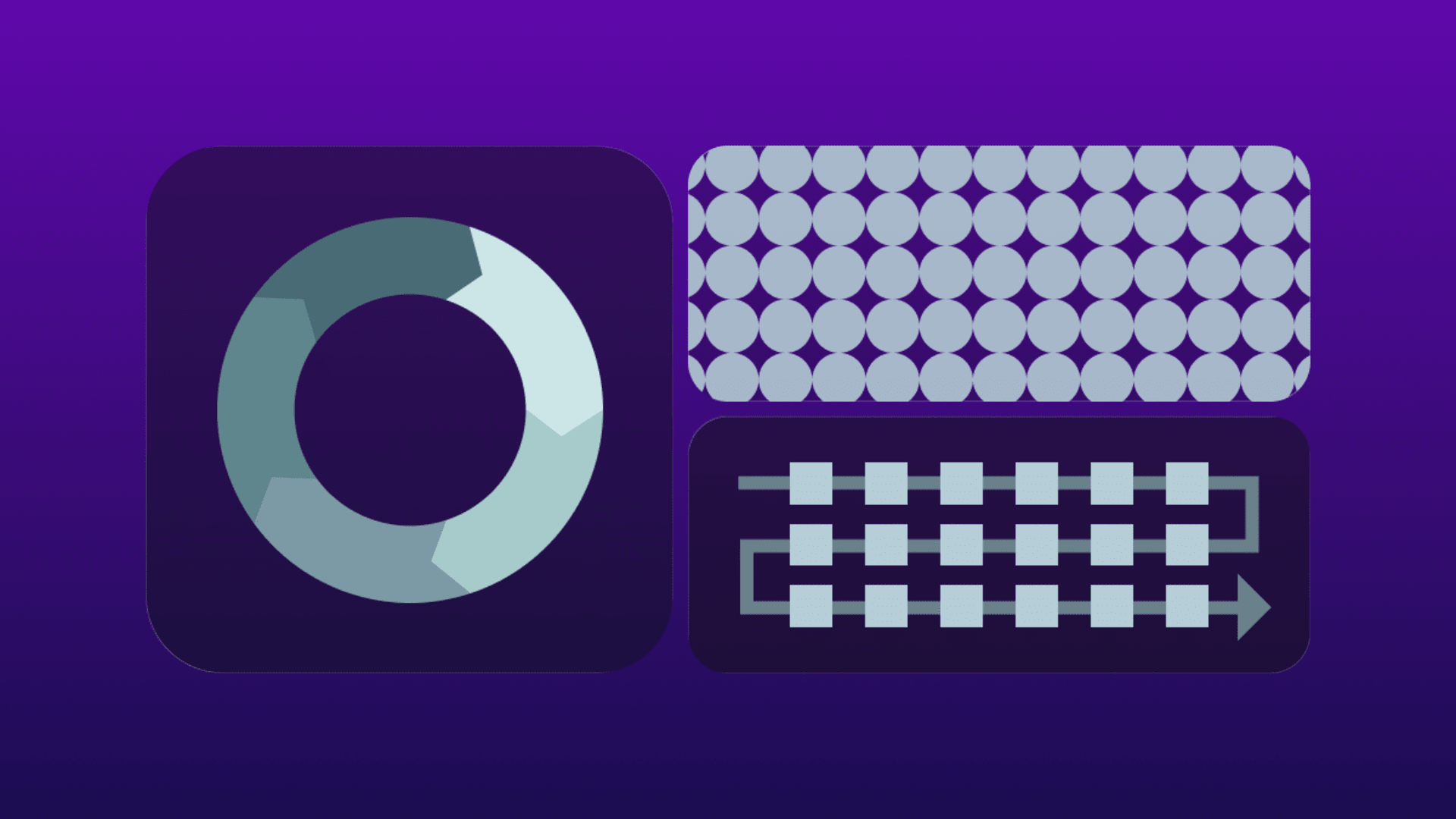 Secure software development lifecycle illustration showing continuous security integration across development and deployment stages. Visual representation of DevSecOps practices for building secure and compliant software systems.