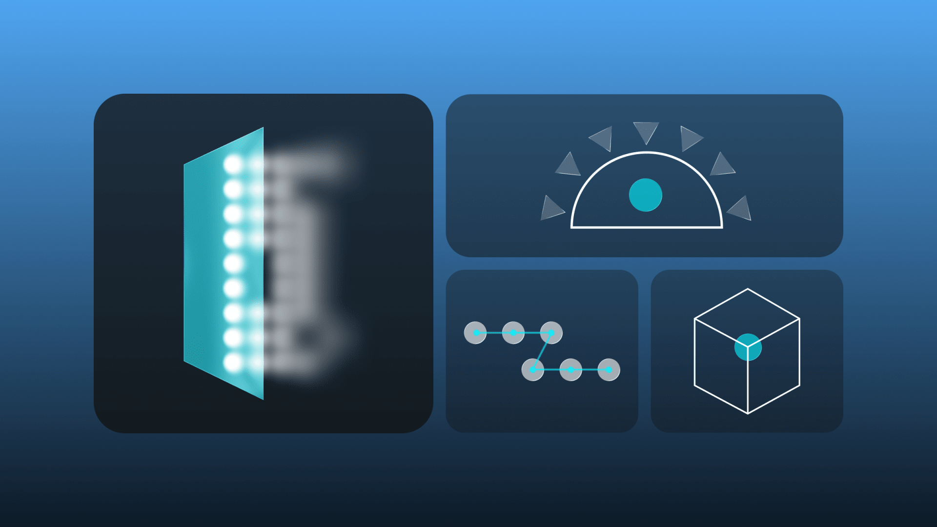 Cybersecurity trends 2026 illustration featuring threat detection, security analytics, network protection, and emerging cybersecurity technologies.