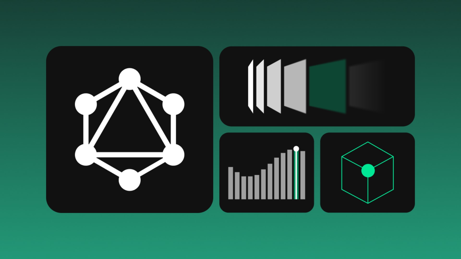 GraphQL performance issues illustration featuring API architecture, query optimization, execution layers, and performance monitoring metrics.