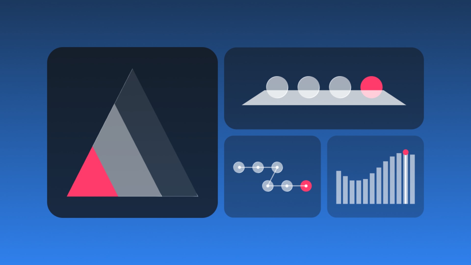 Abstract illustration representing AI governance, trust, risk management, and performance as organizations scale AI initiatives.